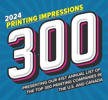 Ranked on 2021 Printing Impressions