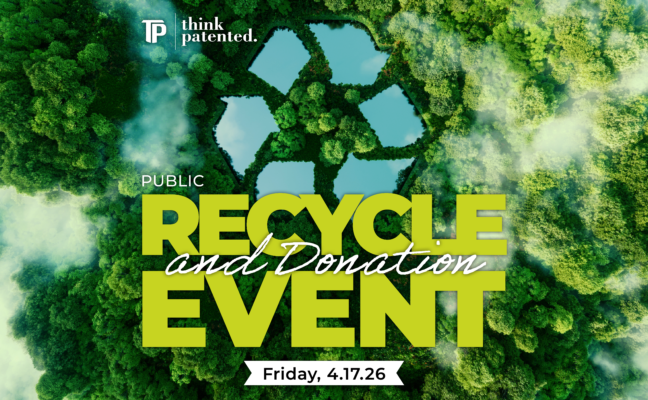 Think Patented Hosts 4th Annual Public Recycling Event to Support Sustainability