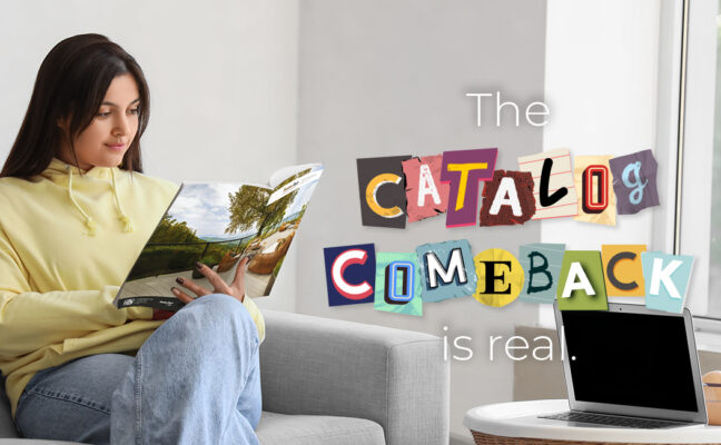 Why Amazon and Major Brands Are Bringing Back Catalog Marketing