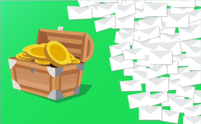 One man’s junk mail- is a marketer’s treasure